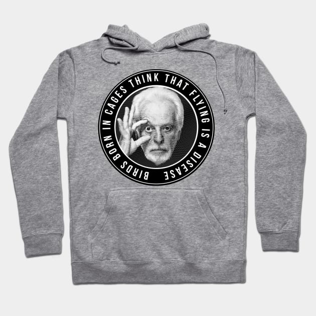 Jodorowsky Engraving Tribute 2 Hoodie by chilangopride